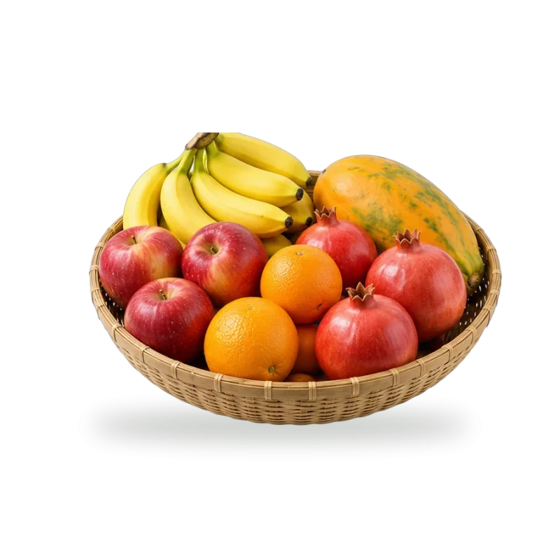 Organic Family Fruit Basket
