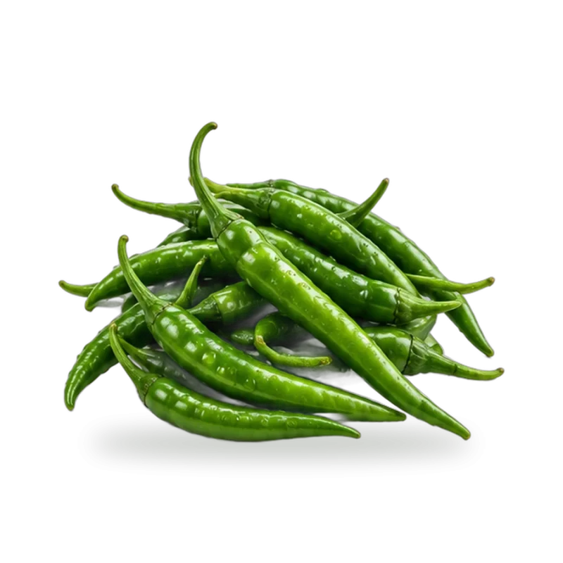 Organic Green Chilli (Hari Mirch)